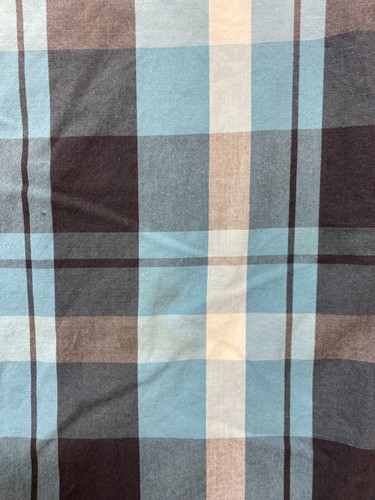 American Eagle Shirt Mens XXL 2XL Athletic Fit Blue Plaid Western Rodeo Cowboy - Picture 8 of 11