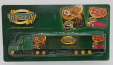 GRELL HÜMMER HO 1/87 CAMION TRUCK TRAILER PETERBILT 378 PIZZA FRESCHETTA IN BOX