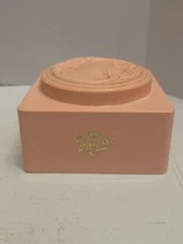 Vintage Evyan White Shoulders Pink Plastic Dusting Powder