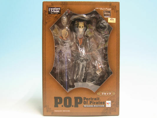 Megahouse Model Pop Strong Edition Brook One Piece Pvc Scale Figure For Sale Online Ebay