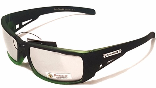 BioHazard Optics Men Unisex Sunglasses Multi Color Plastic Frames Mirror Lens - Picture 12 of 13