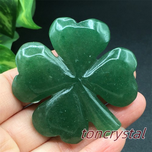 Guarigione teschio Reiki 2" Erba avventurina naturale intagliata a mano cristallo quarzo - Foto 8 di 9