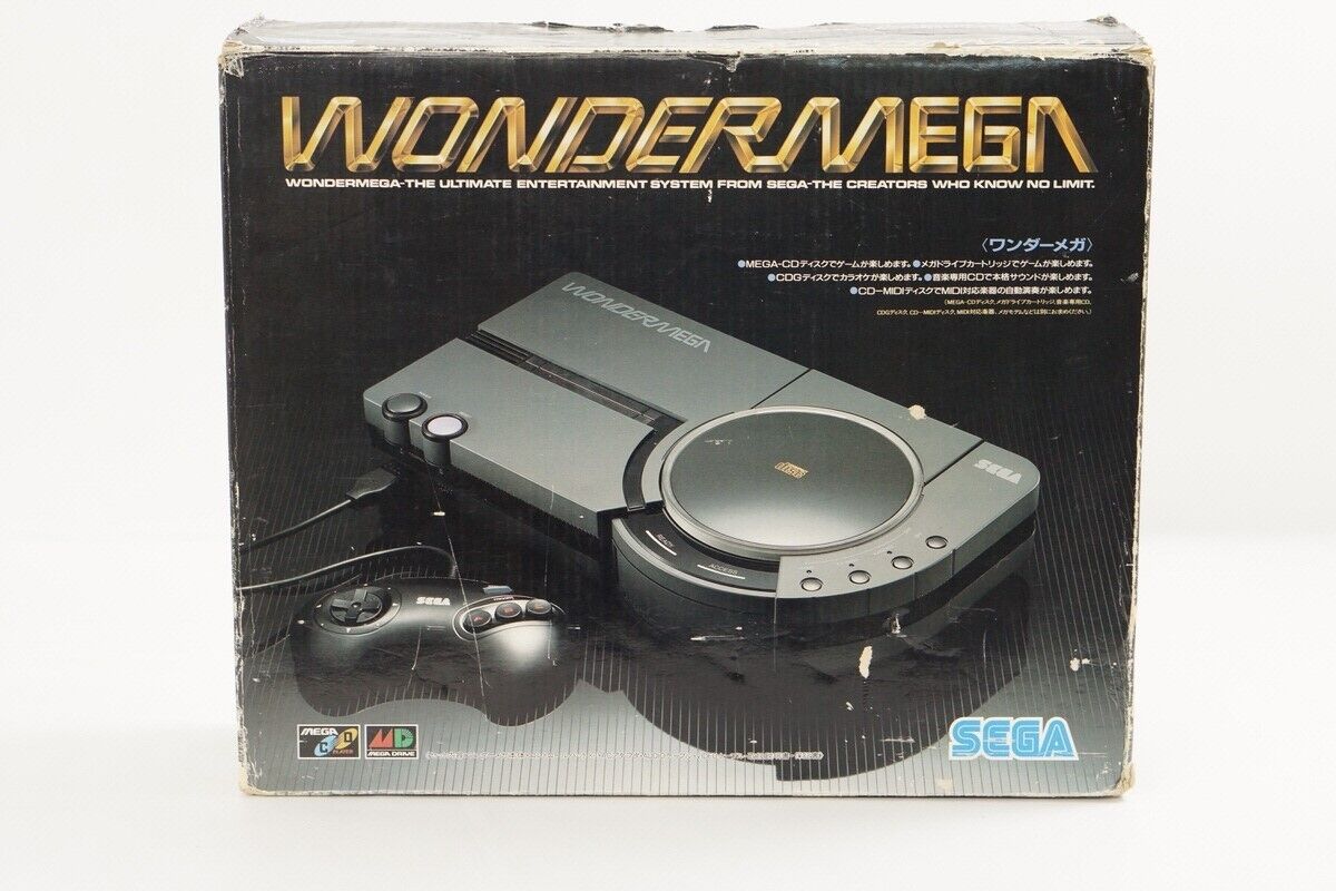 SEGA WONDERMEGA Console HWM-5010 Boxed Tested System Mega SEGA WONDERMEGA Console HWM-5010 Boxed Tested System Mega