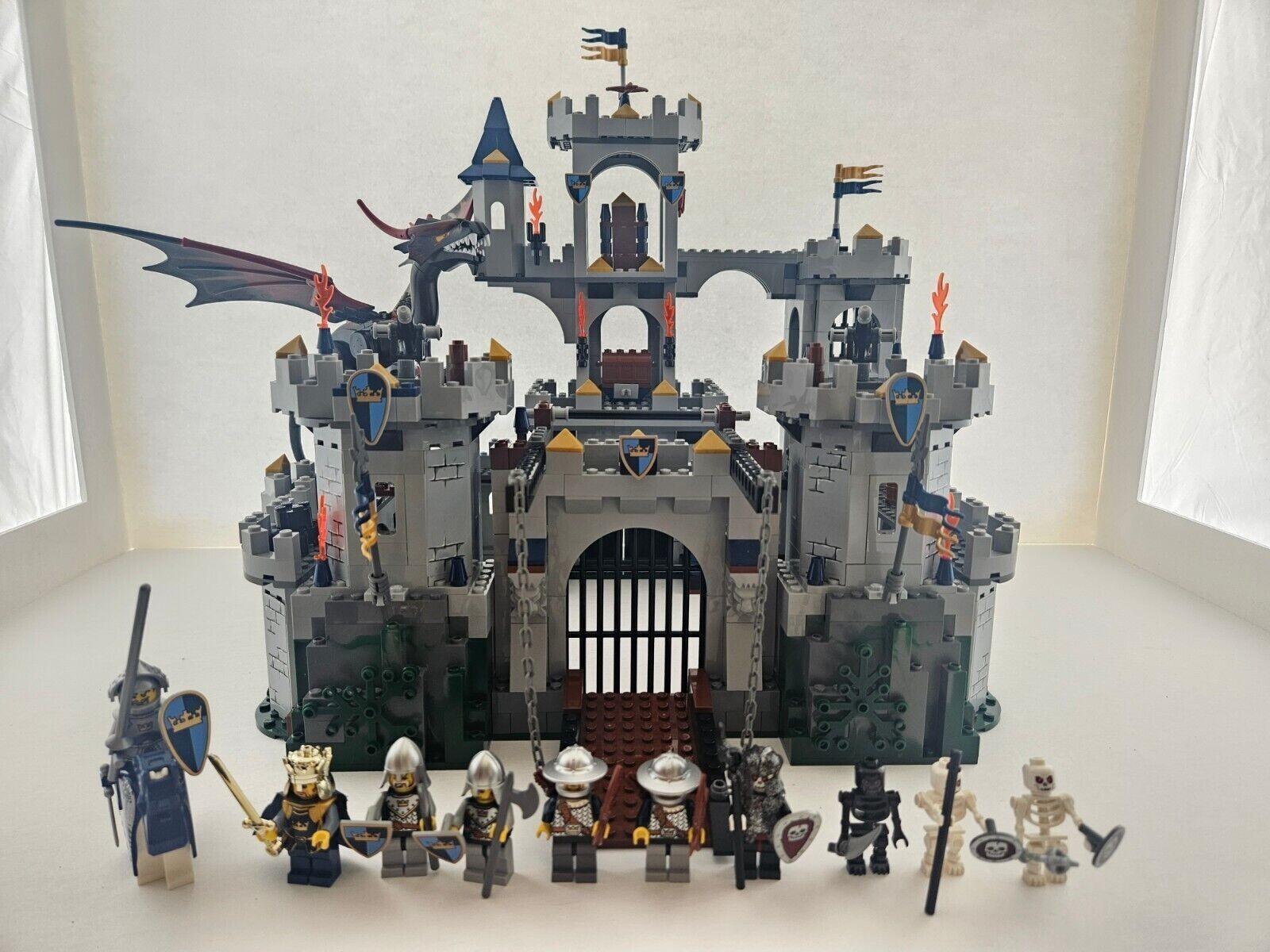 LEGO Castle King's Castle Siege Set 7094 Verified 100 Complete