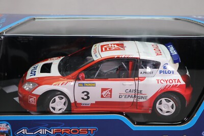 Miniature Toyota Alain Prost 1/18 – Compétition Rallye Andros - Collection Miniature Toyota Alain Prost 1/18 – Compétition Rallye Andros - Collection