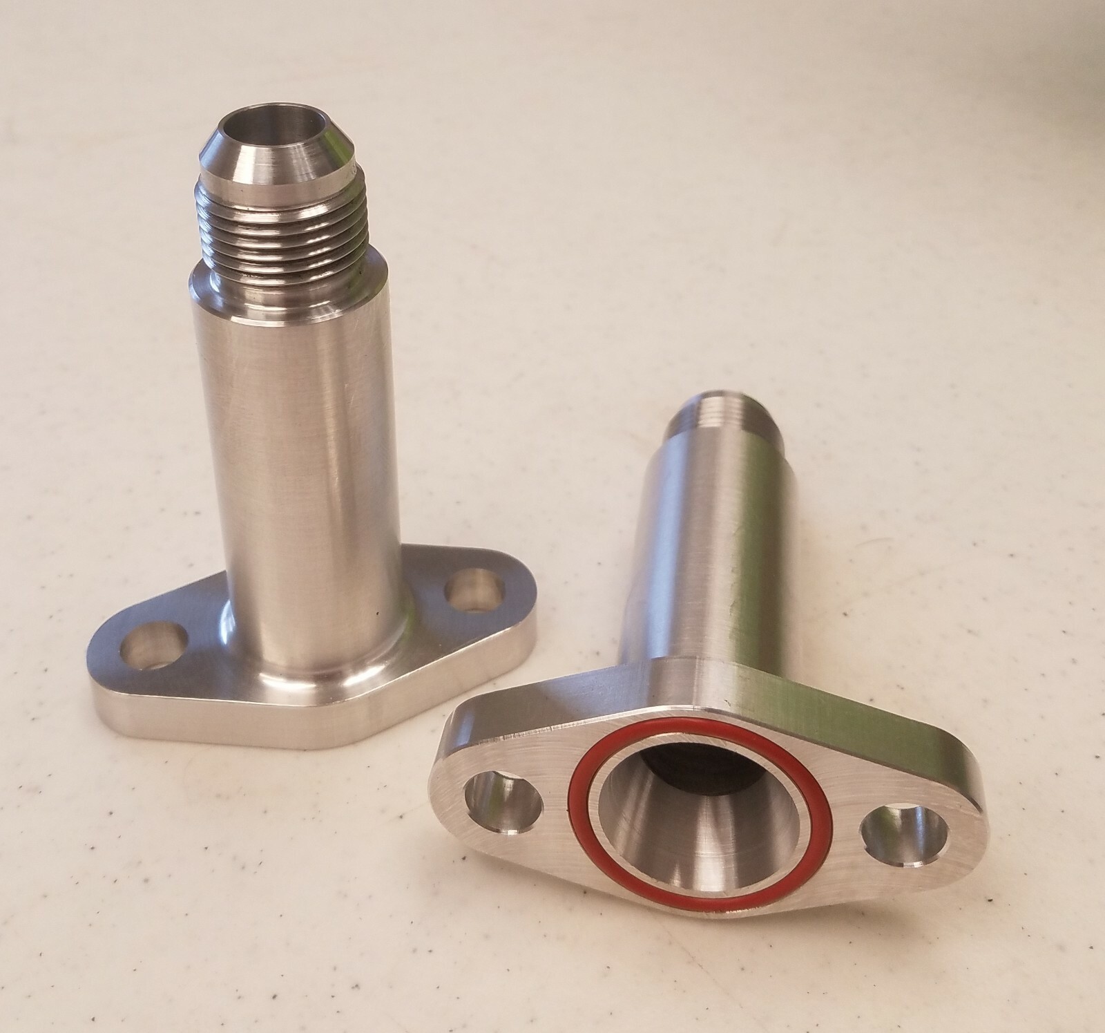 10 AN S400 S300 EXTENDED OIL DRAIN FLANGE T3 T4 T6 eBay