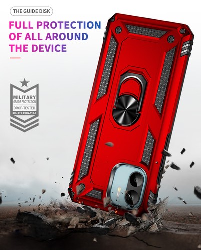 Funda Carcasa Magnética Anillo Grado Militar para Xiaomi Redmi A1 / Redmi A2 - Imagen 20 de 31