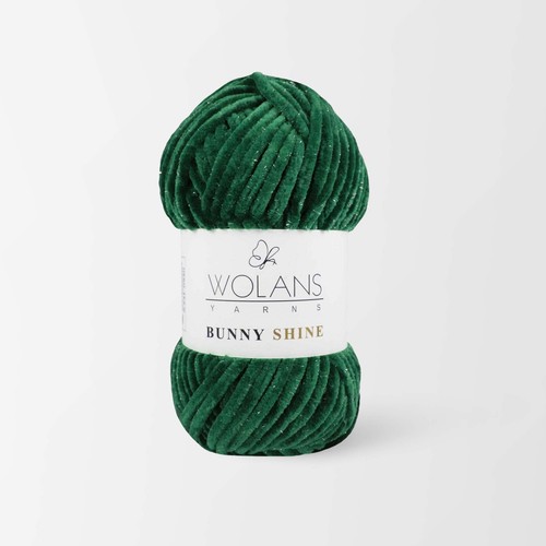 Wolans Bunny Shine Wool Yarn Knitting Crochet Crafts 100g Ball 30 Colours - Picture 20 of 24
