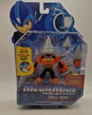 Mega Man Fully Charged Actionfigur || Drill Man || NEU OVP - Bild 1 von 2
