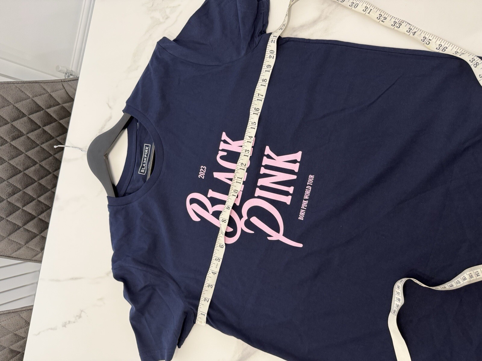 Blackpink Born Pink World Tour 2023 T-shirt Official Tshirt Top KPop - Large image 4