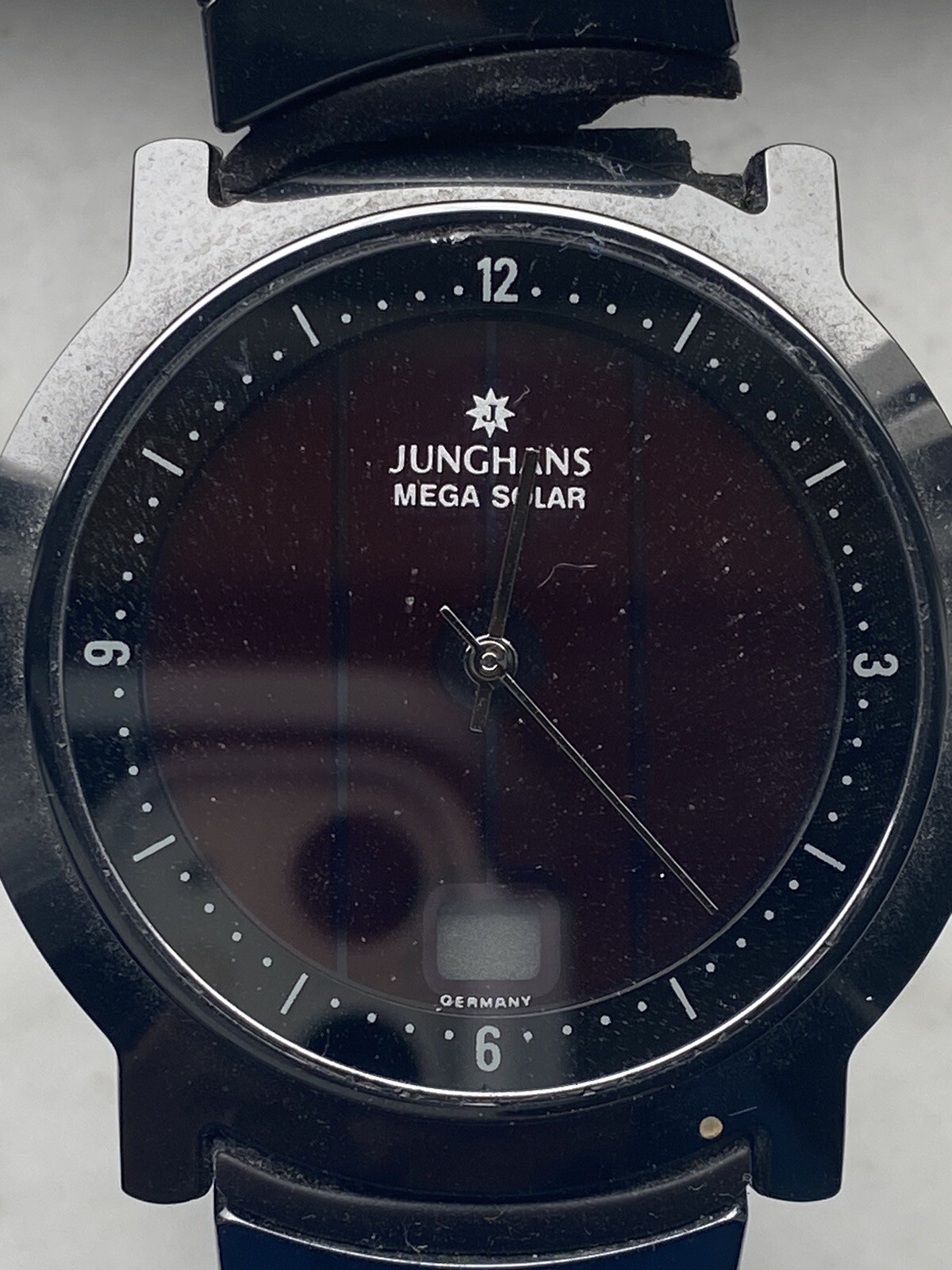 Junghans Mega Solar Ceramic Armbanduhr 018/1504 eBay