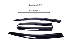 Window Visor Sun Rain Deflector Guard Fits for Lexus NX 350 2014-2021