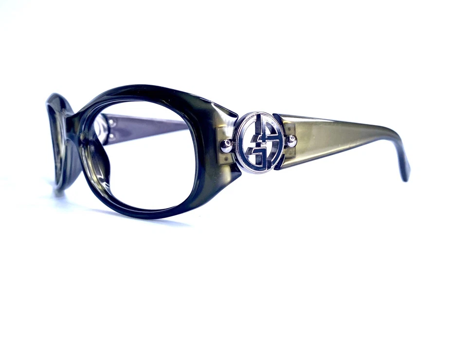 Gafas envolventes transparentes verde oliva Giorgio Armani Italia GA 431/S PQMLE 56 17 130 Foto 2 de 4