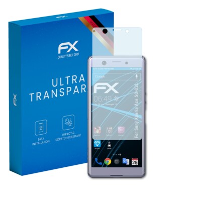 atFoliX 3x Screen Protector for Sony Xperia Ace SO-02L clear
