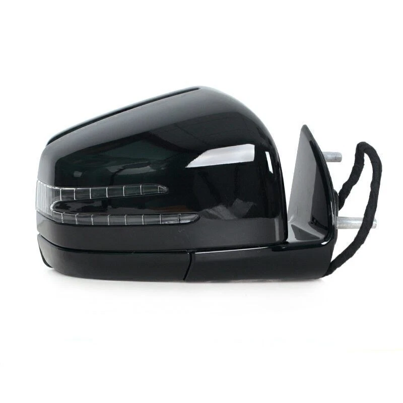 Conjunto de espejo retrovisor lateral negro para Mercedes Benz W164 X164 ML GL 2005-2011 Foto 4 de 4