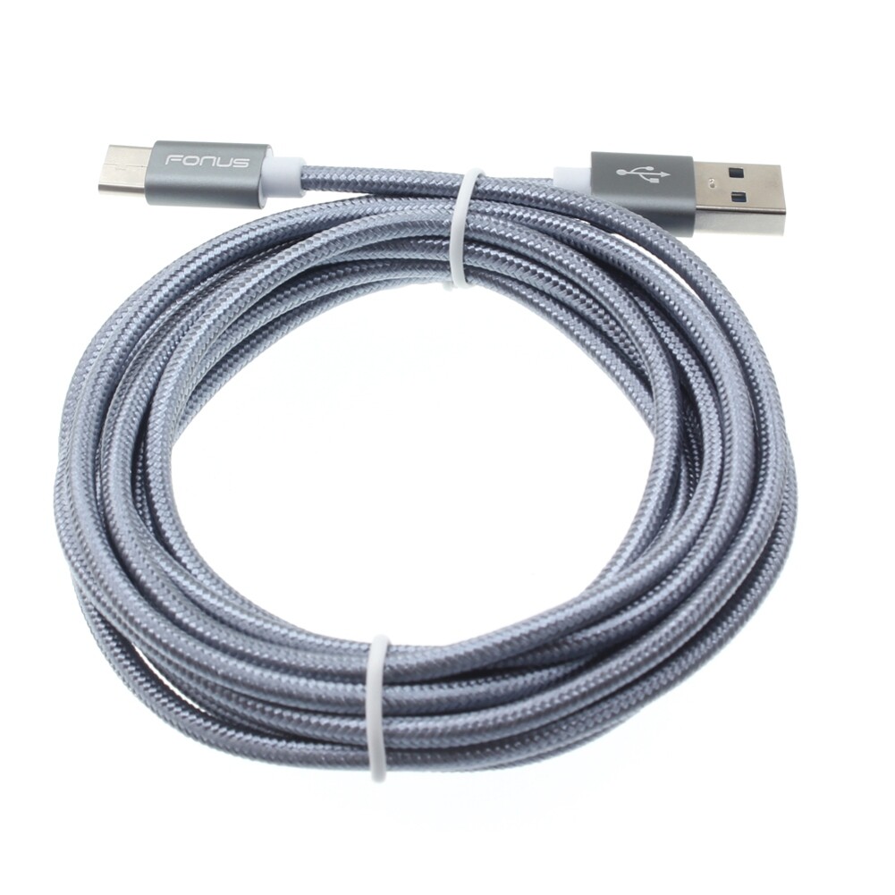10ft USB-C Fast Charging Cable for iPhone 15 Pro Max Plus