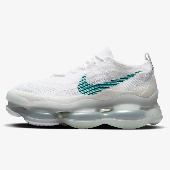 Кроссовки Nike Air Max Scorpion FlyKnit Белый/бирюзовый (DJ4701-100) Доставлены в кратчайшие сроки