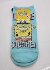 BRAND NEW SpongeBob SquarePants Women's No-Show Socks Fits Shoe Sz 4-10