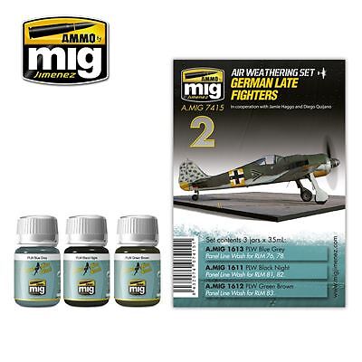 Ammo by Mig Mig7415 German Late Fighters Weathering Set
