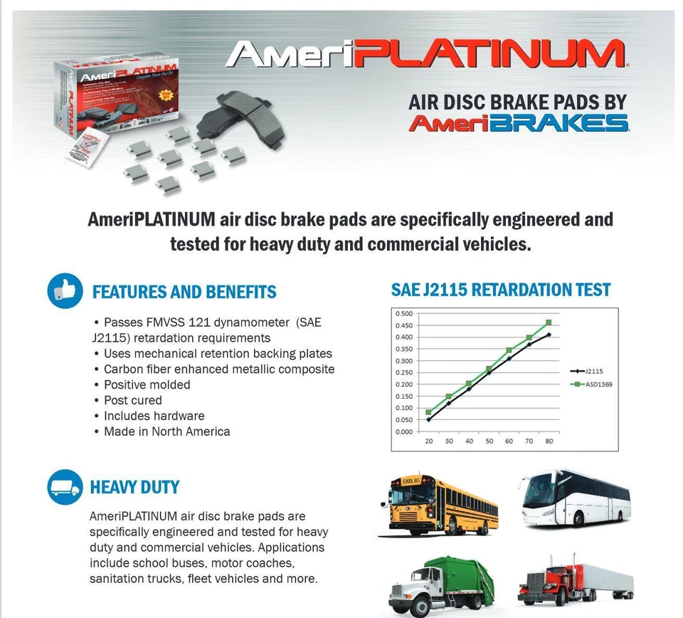 Pastilla de freno delantera/trasera compatible con Hino 195 2012-2020 para delantero y trasero 0446537282 Foto 3 de 4