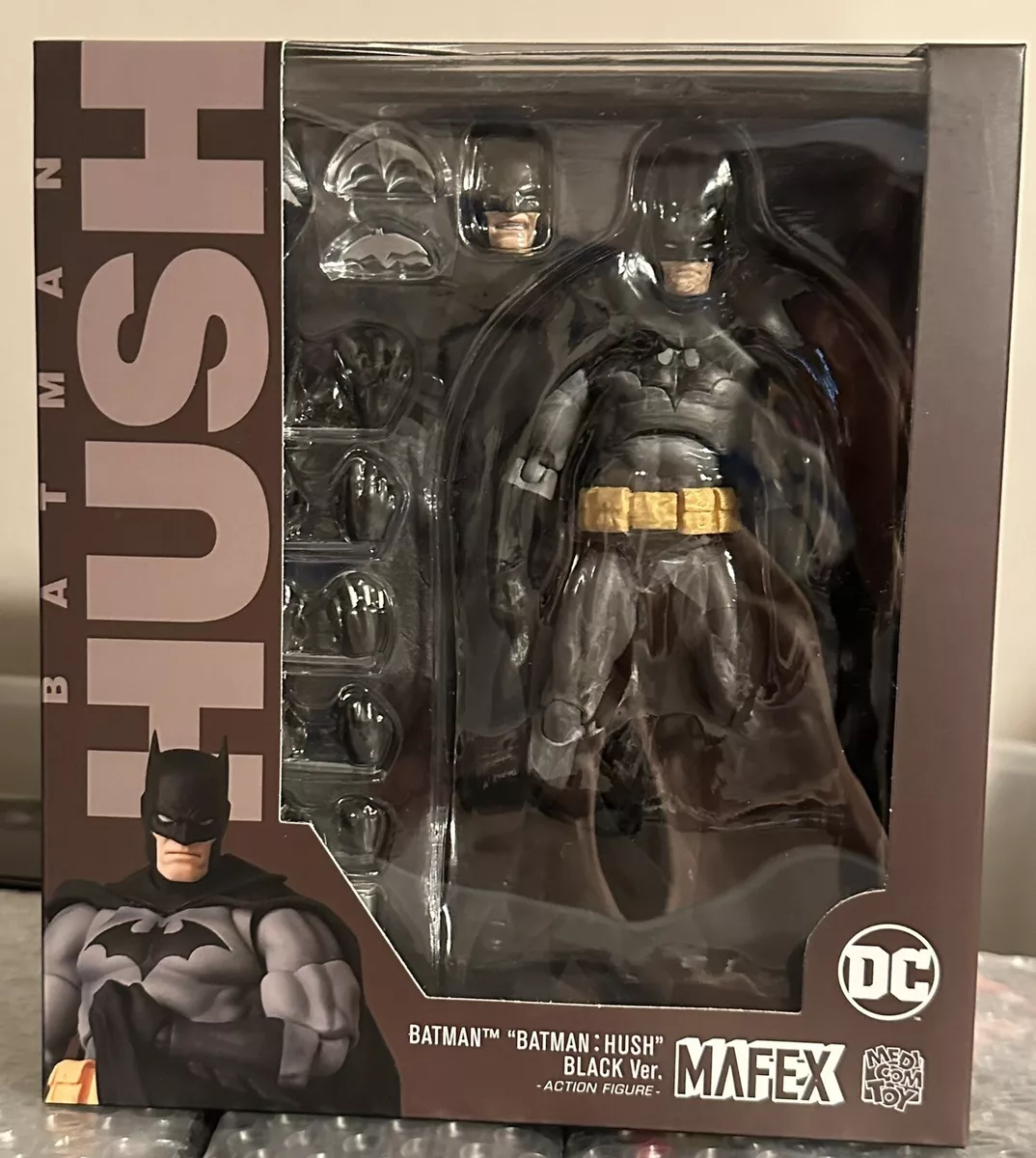 MAFEX No.126 BATMAN (BATMAN HUSH BLACK Ver.) 6