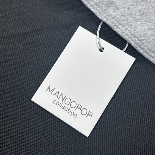 Body gris con cuello falso recortado delantero talla XS de MANGOPOP para mujer - Imagen 10 de 12