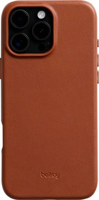 Bellroy - iPhone 16 Pro Max Leather Case - Sienna | eBay