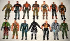 Lot #1 of Early 2000s GI Joe Team Member Action Figures - ALL INCOMPLETE
