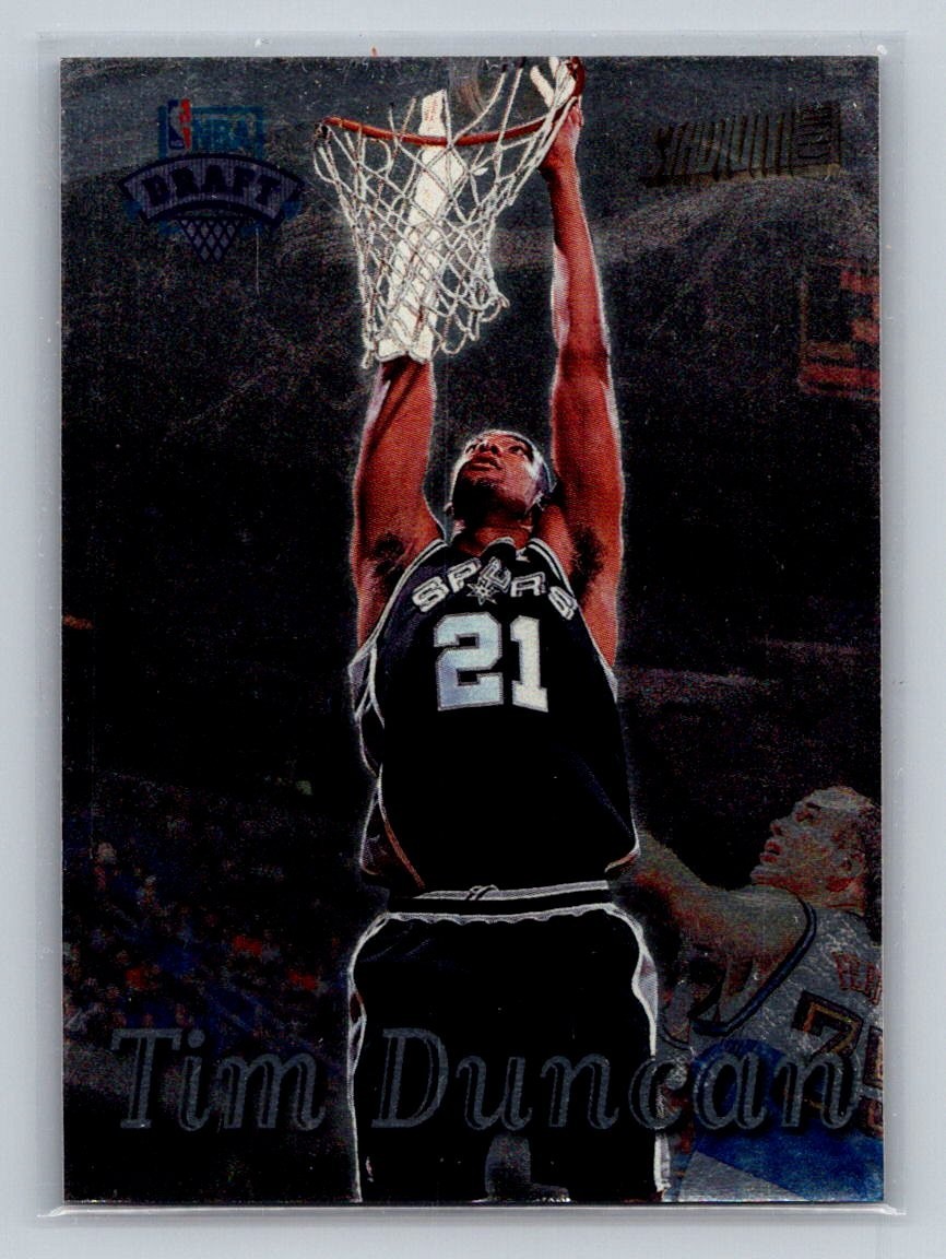 1997-98 Topps Stadium Club - NBA Draft Pick Tim Duncan #201 RC