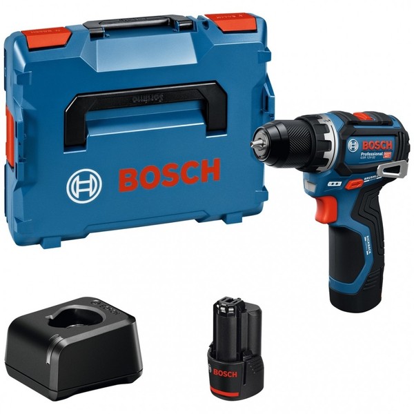Bosch Akku-Bohrschrauber Gsr 12V-32, Incl. 2X Akku Gba 2 Ah, LadegeräT, L-BOXX-image