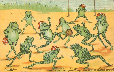 #ad #ad RARE Louis Wain signed #x27;We are putting in some hard work#x27; Postcard Antique 1904N $79.95