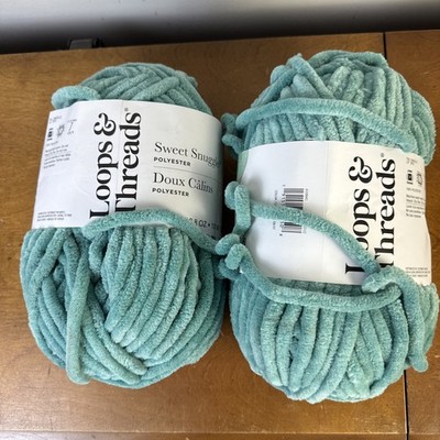 Loops And Threads Sweet Snuggles Teal 2 Skeins
