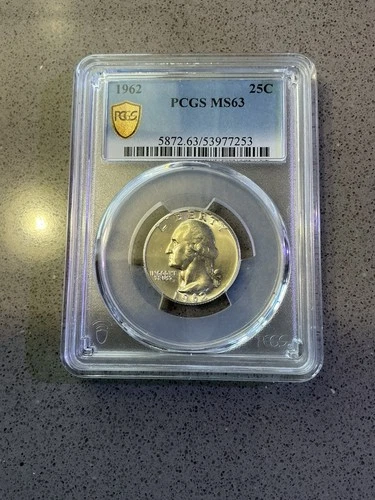 1962 Washington Silver Quarter MS63