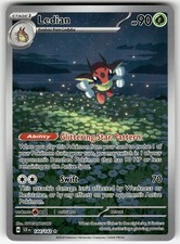 Ledian 144/142 Illustration Rare Stellar Crown Pokemon Holo Near Mint