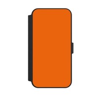 KlapphüLle FüR Apple Iphone 14 Pro Max Farbe Einfarbig Orange