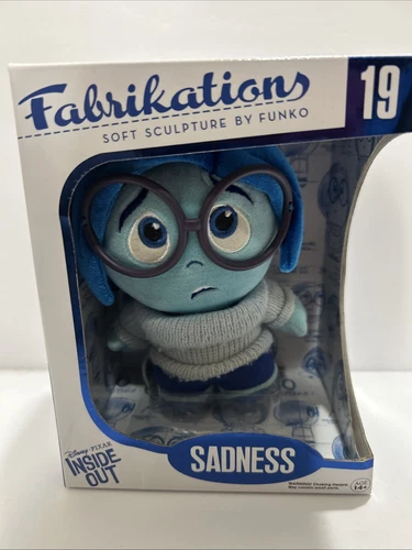 Fabrikations Soft Sculpture By Funko Disney Pixar Inside Out Sadness NIB