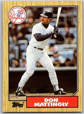 ⚾ 1987 Topps #500 Don Mattingly New York Yankees