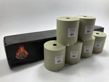 High Teck Products 5.75" X 750' Green Masking Paper, 6 ROLLs, 30 Lb Paper