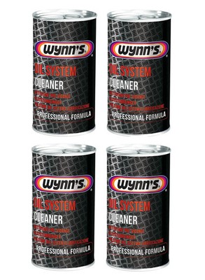 Wynns 47241 Oil System Cleaner, Öl-System-Reiniger, Spülung 4x325ml