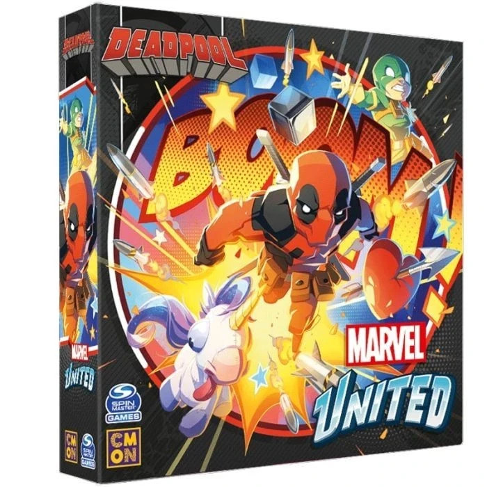 MARVEL UNITED GIOCO BASE ESPASNSIONI E TAVOLO GIOCO foto 5