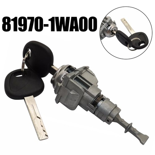 For Kia Original Equipment Style Front Left Hand Door Lock with Key Set - Picture 5 of 8