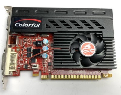 COLORFUL NVIDIA GeForce GT 430 - 1GB PCIe x16 DDR3 Grafikkarte (N430-103-L01)
