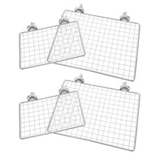 4 Pcs Pet Bird Cage Accessories Play Stand Perches for Parakeets Shelf