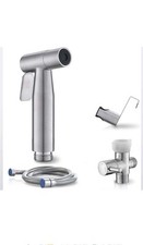 Handheld bidets Sprayer For toilet. Adjustable Pressure, Stainless Steel