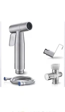 Handheld bidets Sprayer For toilet. Adjustable Pressure, Stainless Steel