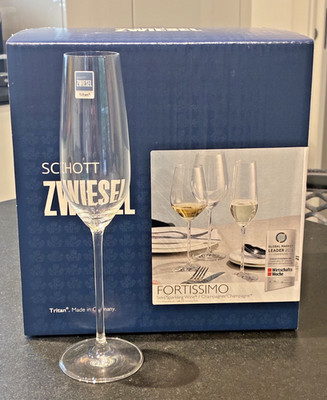 SCHOTT ZWIESEL SEKT/Champagnerglas FORTISSIMO (6er-Set), TRITAN-Kristallgläser