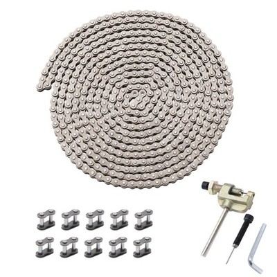 KAMIER 25H Roller Chain 10 Feet 480 Links Breaker for Razor MX350 MX500... 