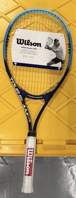 Wilson Tour Slam Lite Tennis Racquet Racket 4 3/8'' Grip White Blue NEW