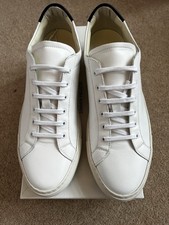 Common Projects Achilles Retro White Trainers Size EU 43 (UK 9)