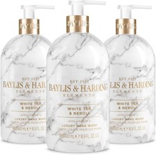 Baylis & Harding Elements White Tea & Neroli, 500ml Hand Wash, Pack of 3 4.99 per litre